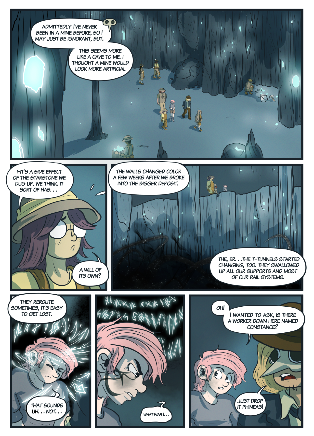This is a comic about shiny rocks now I guess.