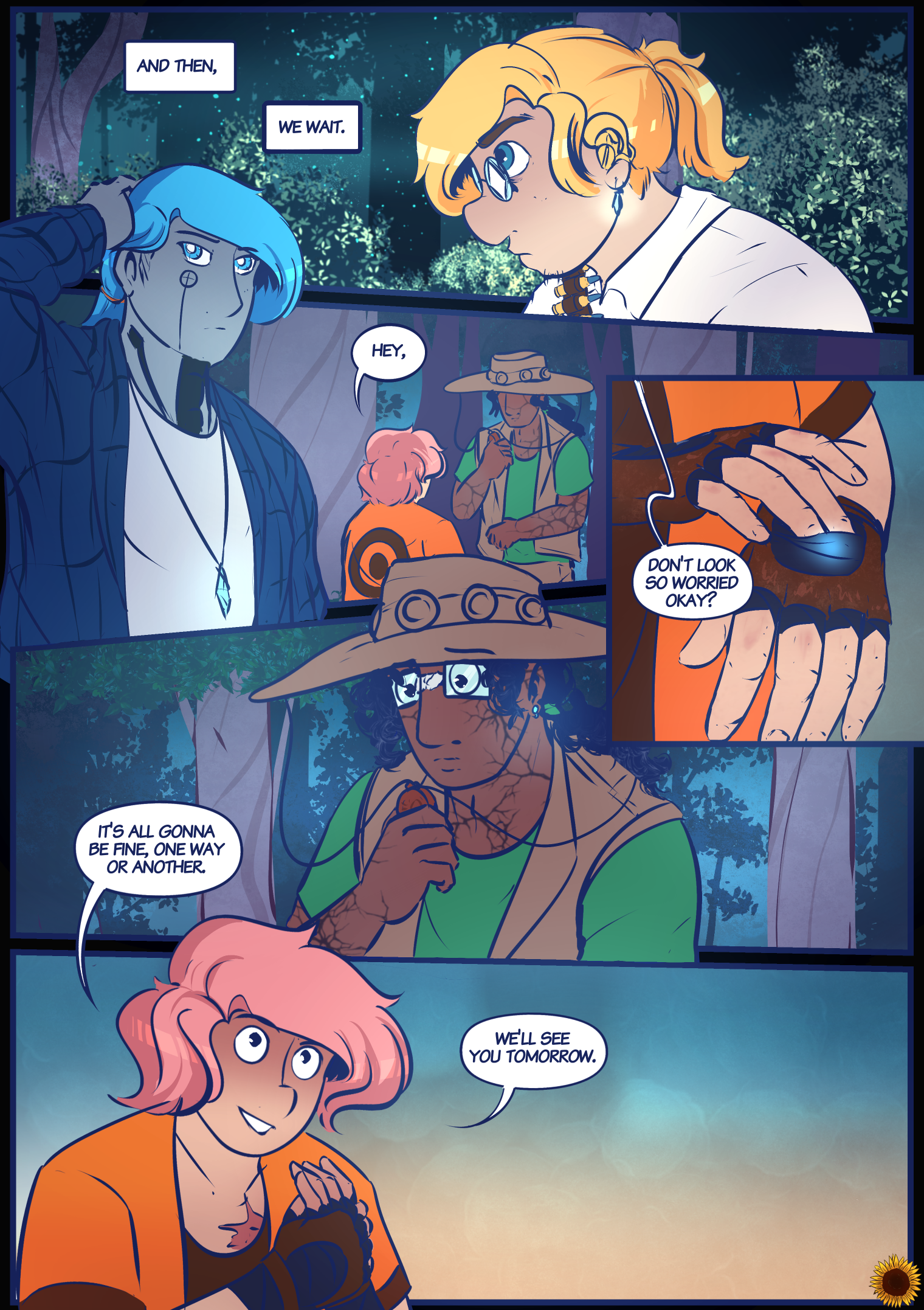 no crying until the end