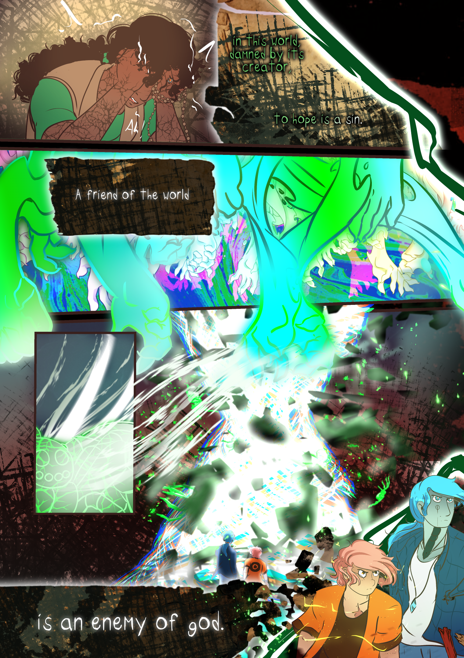 I sit a queen, and am no widow, and shall see no sorrow.