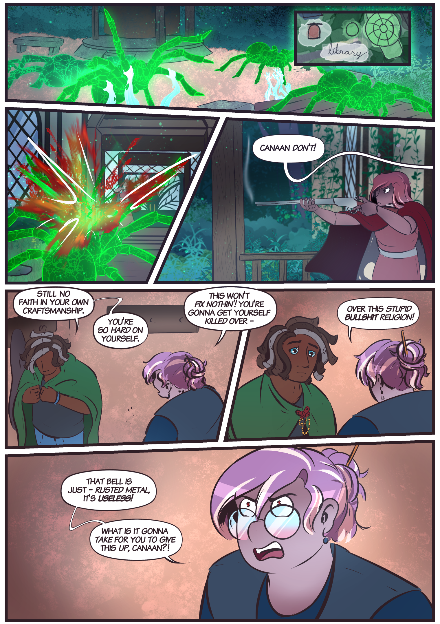 Canaan is just hearing Jenny by TMG in panel 5